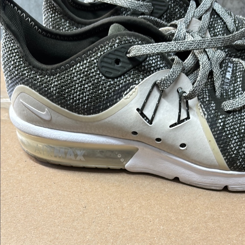 Nike Air Max Black and White Sneakers